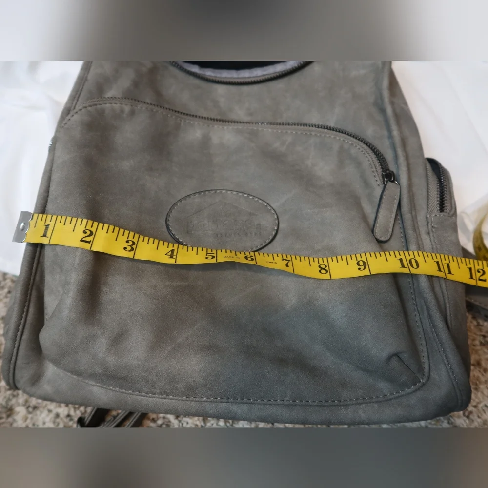 Portage Travel Gear Stylish Gray Women's Backpack